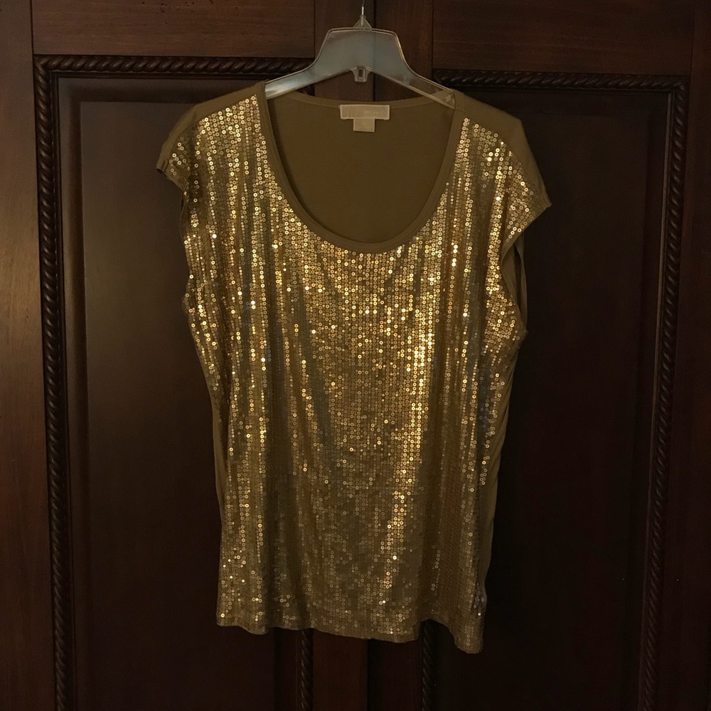 Sparkly Gold Top